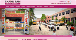 Desktop Screenshot of chandrampublicschool.com